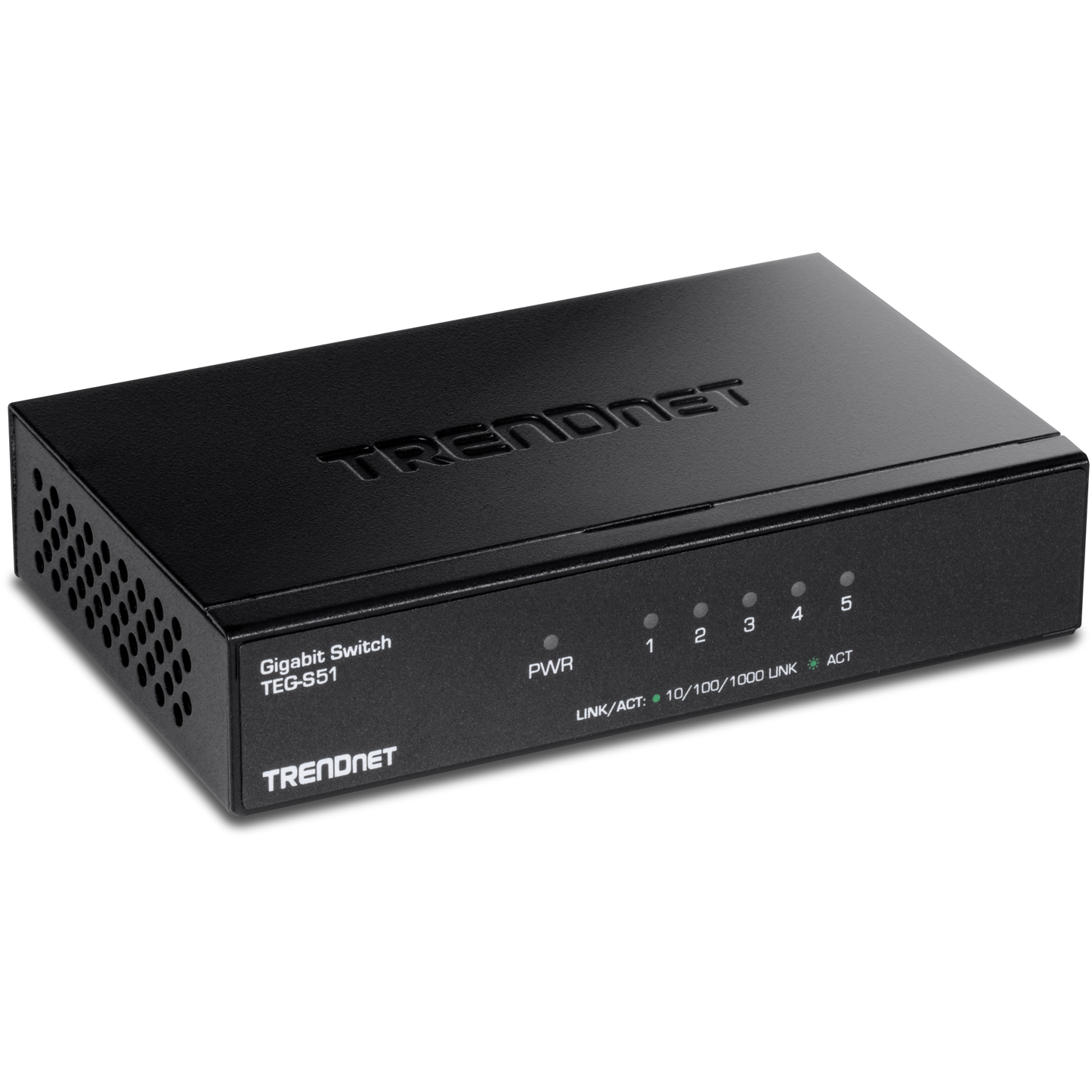 TRENDnet TEG-S51 5-Port Gigabit Switch with Metal Case