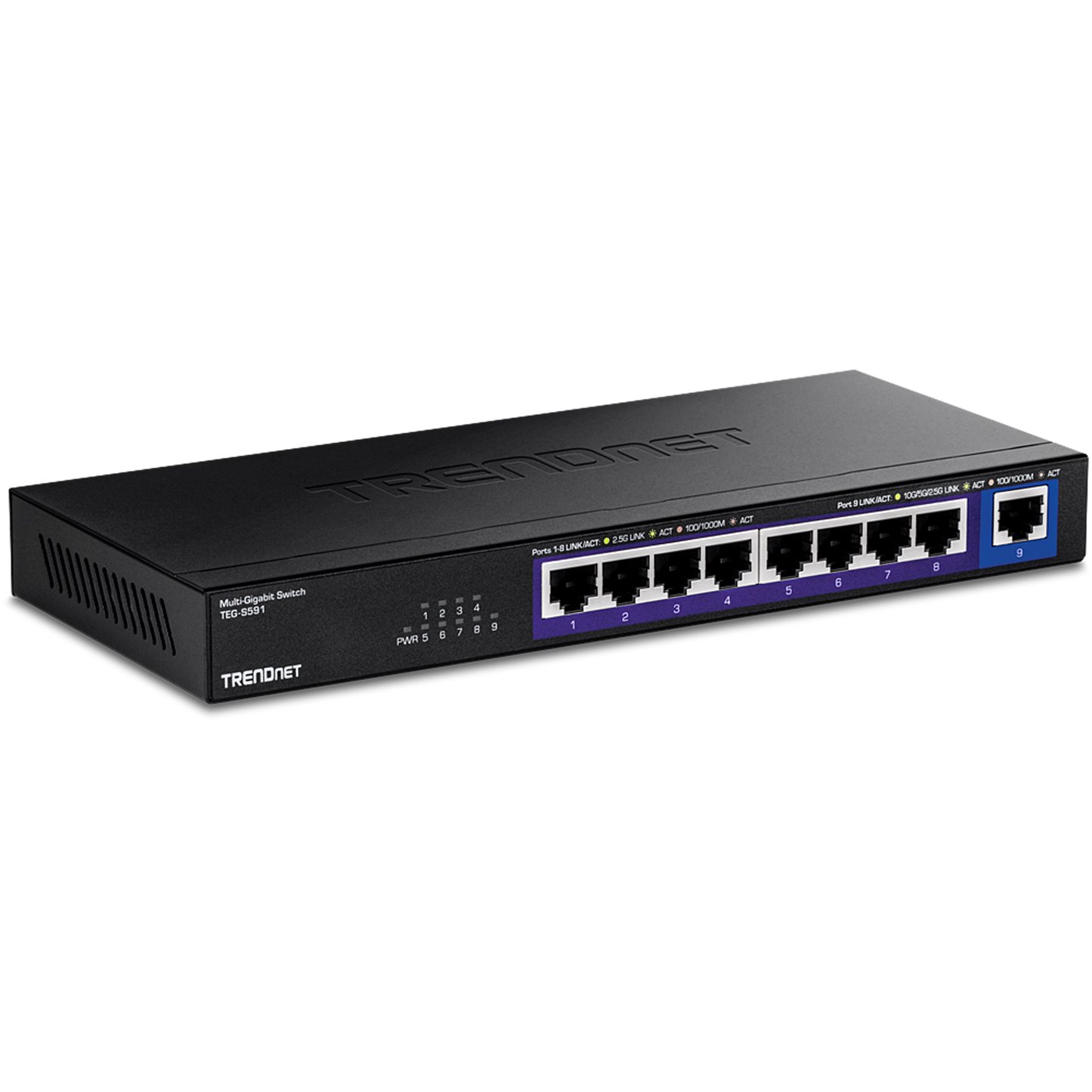 TRENDnet TEG-S591 9-Port Multi-Gig Ethernet Switch
