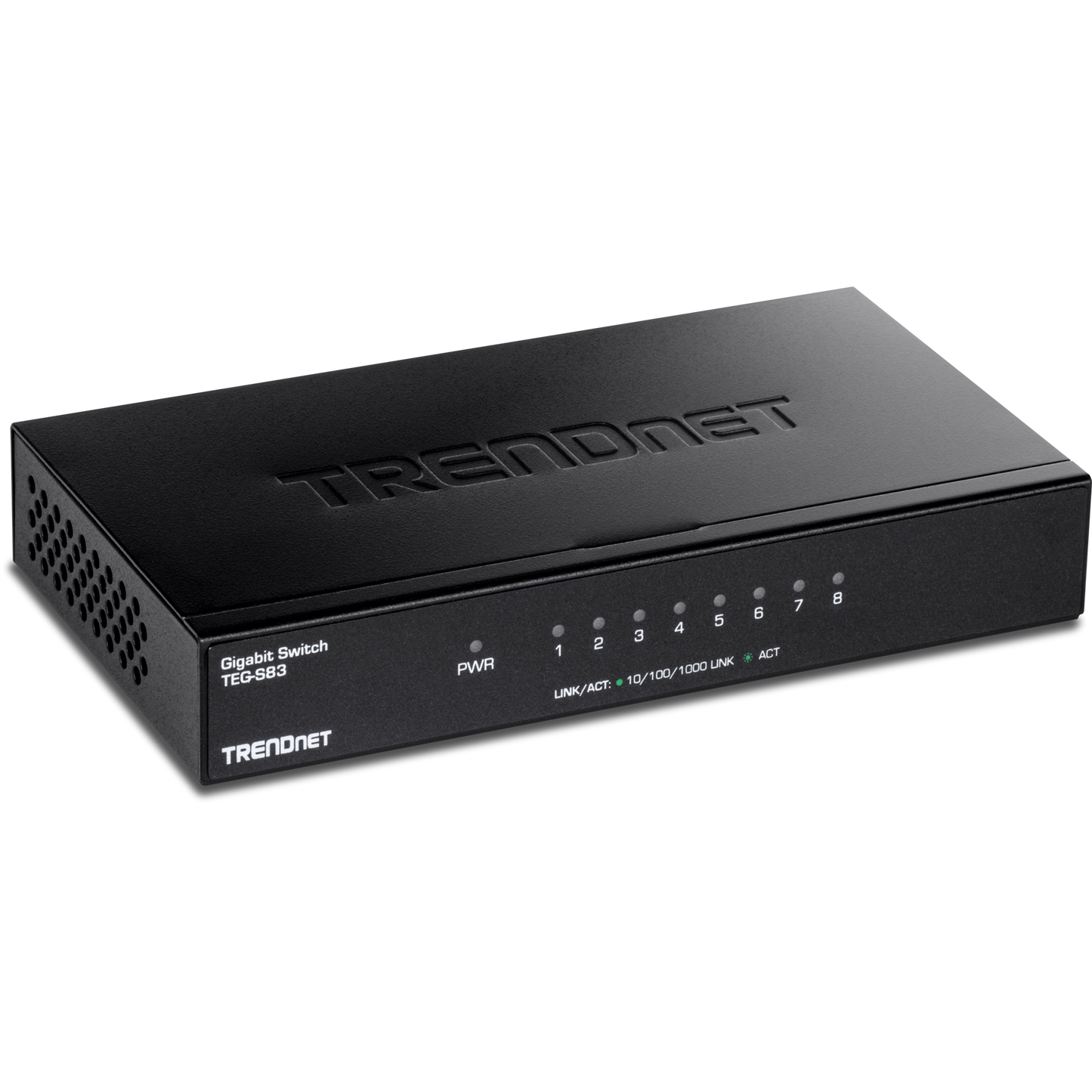 Commutateur Gigabit 8 ports TRENDnet TEG-S83 avec boîtier métallique