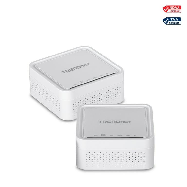Kit Wi-Fi EasyMesh double bande AC1200 TRENDnet TEW-832MDR2K