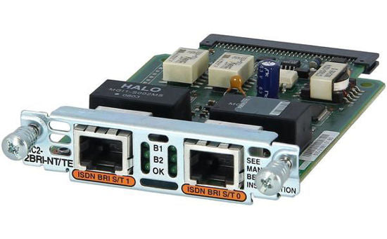 Cisco Two-port Voice Interface Card - BRI (NT and TE)
