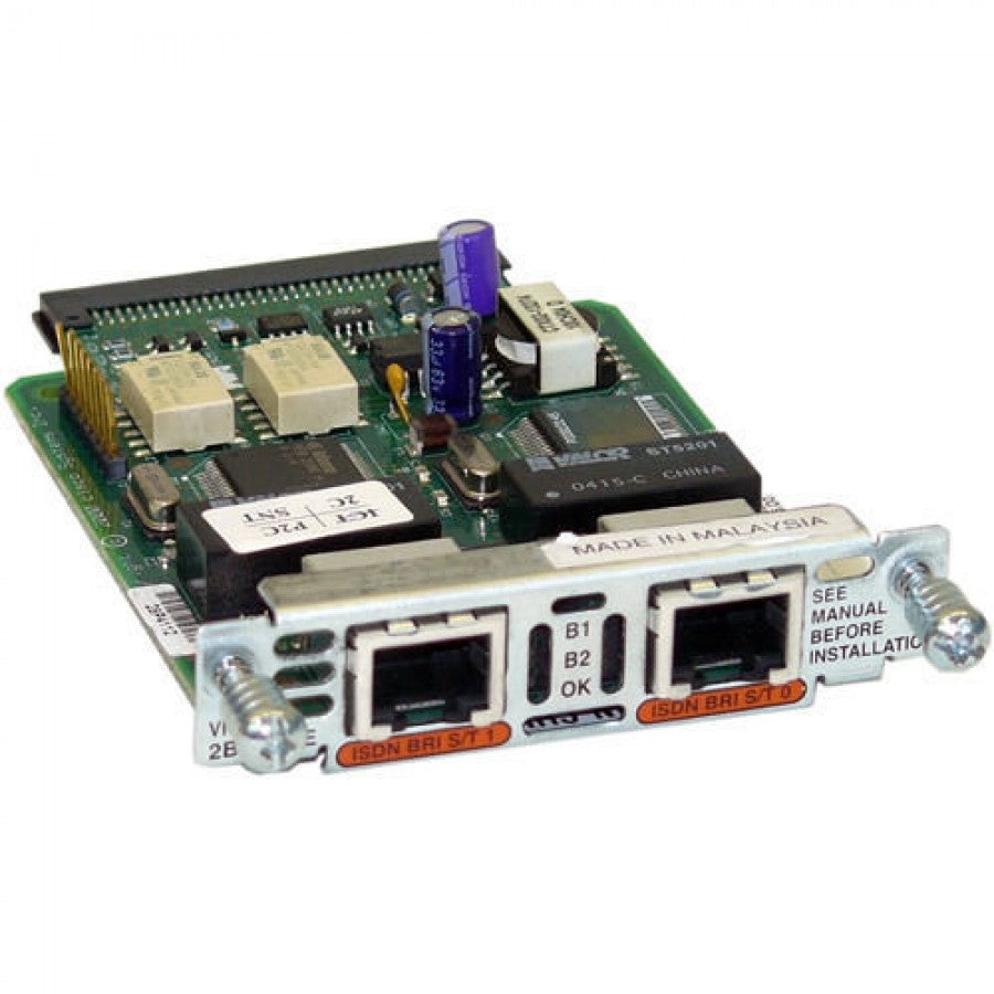 Cisco Two-port Voice Interface Card - BRI (NT and TE)