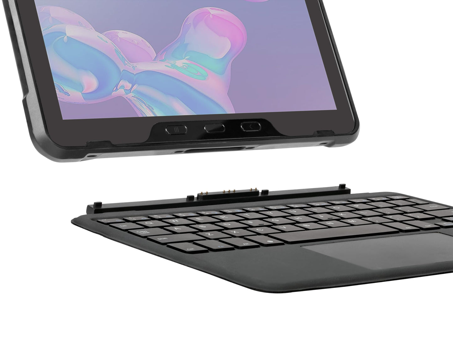 Targus Keyboard & Rugged Case for Galaxy Tab Active4 Pro, Black