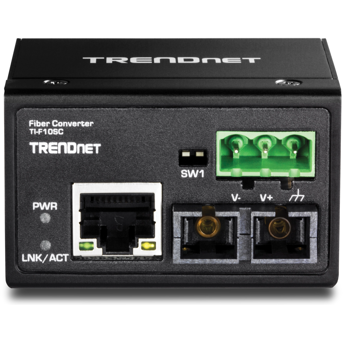 Convertisseur industriel renforcé 100Base-FX TRENDNET TI-F10SC