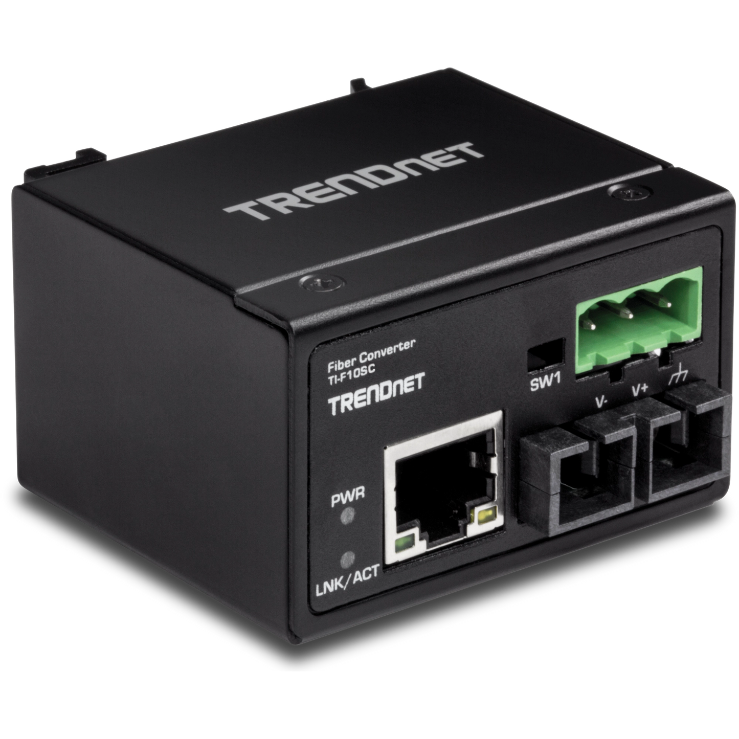 Convertisseur industriel renforcé 100Base-FX TRENDNET TI-F10SC