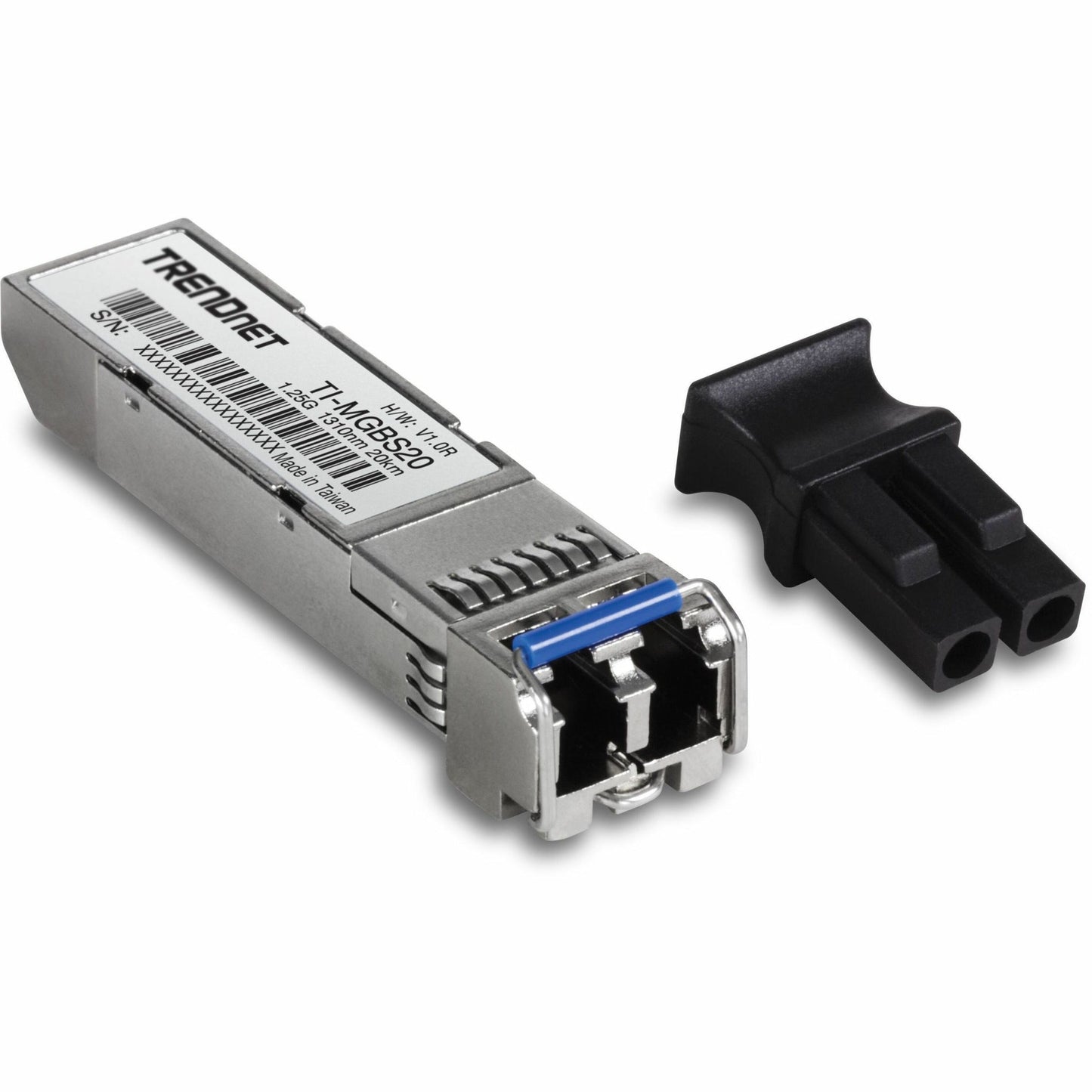 TRENDnet TI-MGBS20 Hardened Mini-GBIC SFP Module, 1.25 Gbps, 20KM