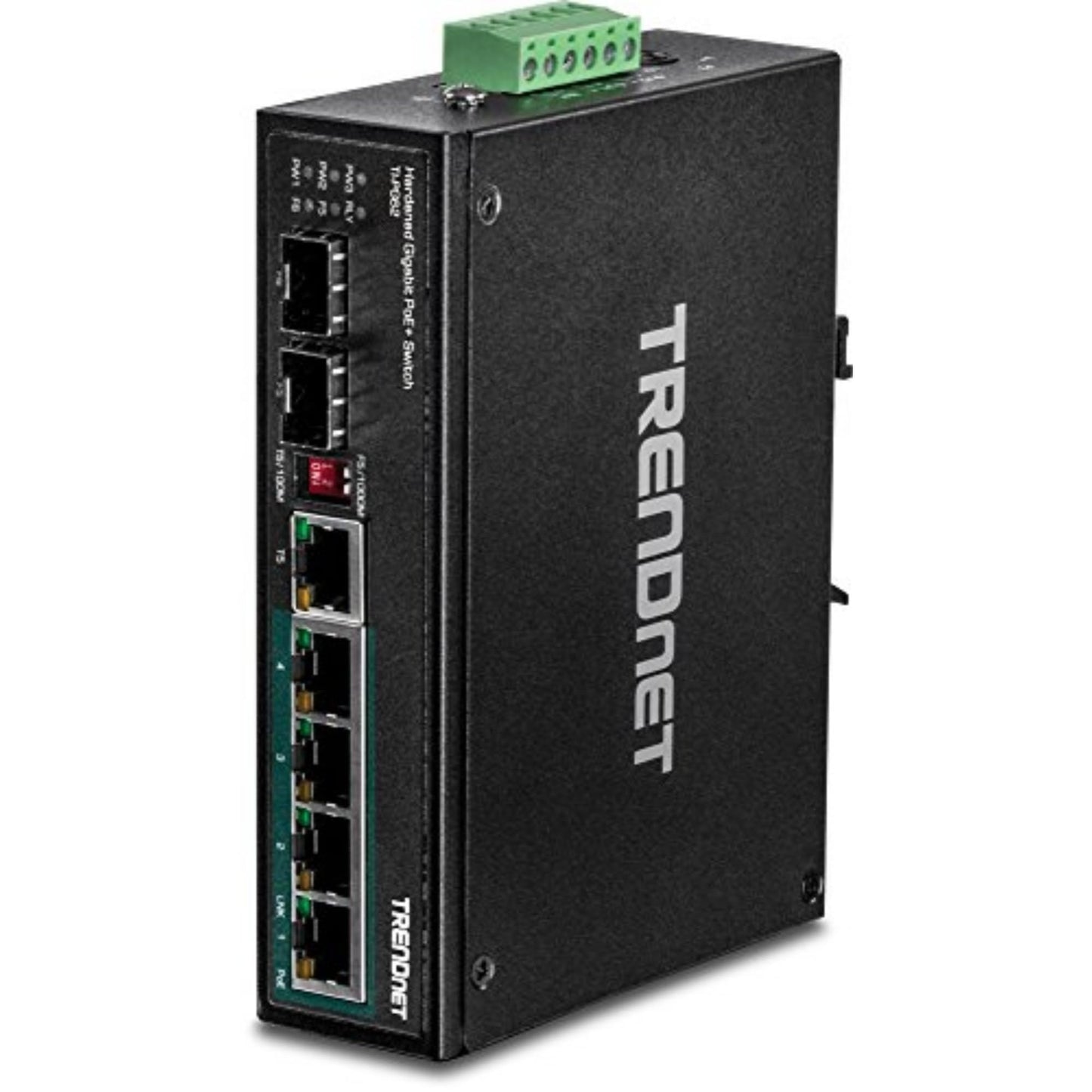 Commutateur Gigabit PoE+ industriel renforcé à 6 ports TRENDnet TI-PG62