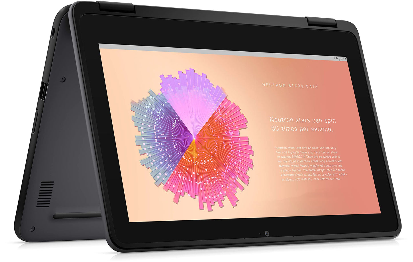 Dell Chromebook JSL 11 3110 2-en-1, 4 Go de RAM, 64 Go eMMC, écran tactile 11,6"