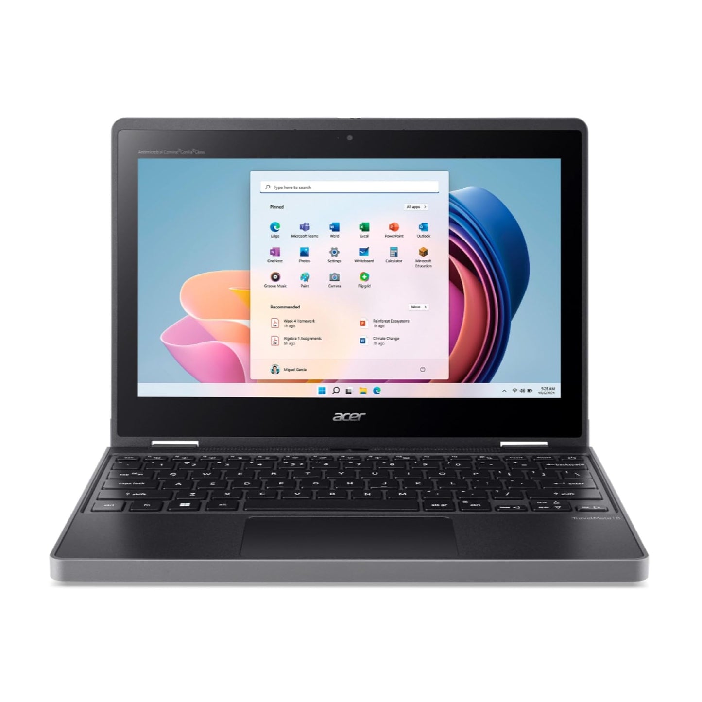 ACER TMB311RN 11.6" IPS Touch Notebook, Intel N100, 8GB LPDDR5, 128GB SSD