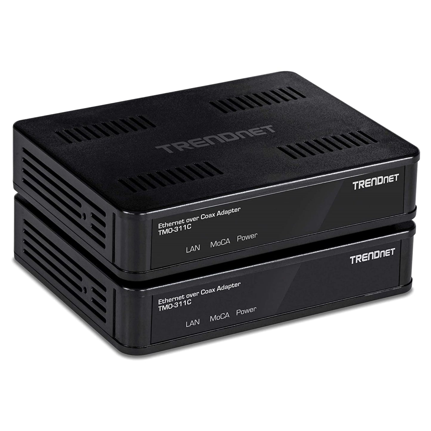 TRENDnet TMO-311C2K MoCA 2.0 Ethernet over Coax Adapter (2-Pack)