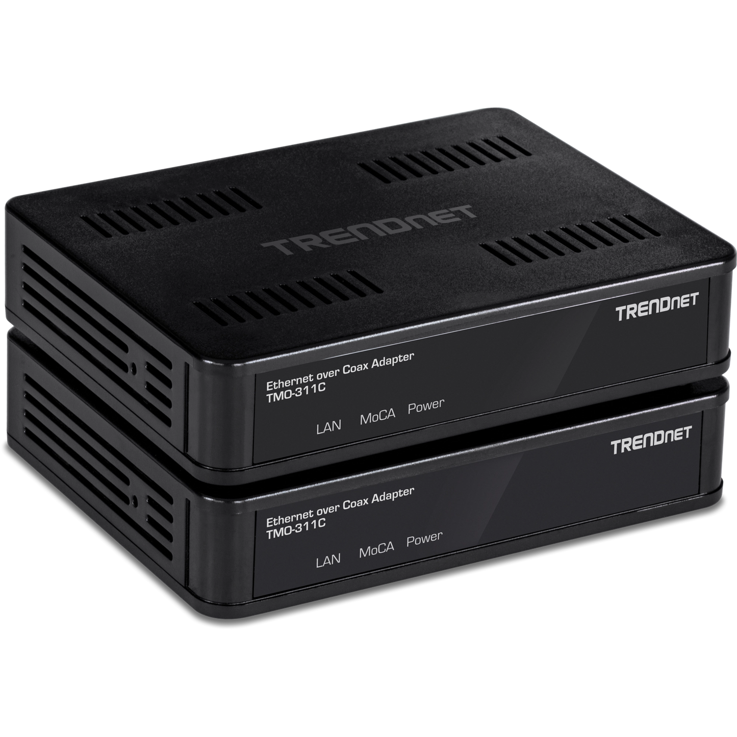 Adaptateur Ethernet sur câble coaxial TRENDnet TMO-311C2K MoCA 2.0 (lot de 2)