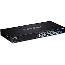 Commutateur de surveillance intelligent Gigabit PoE+ 18 ports TRENDnet TPE-3018LS