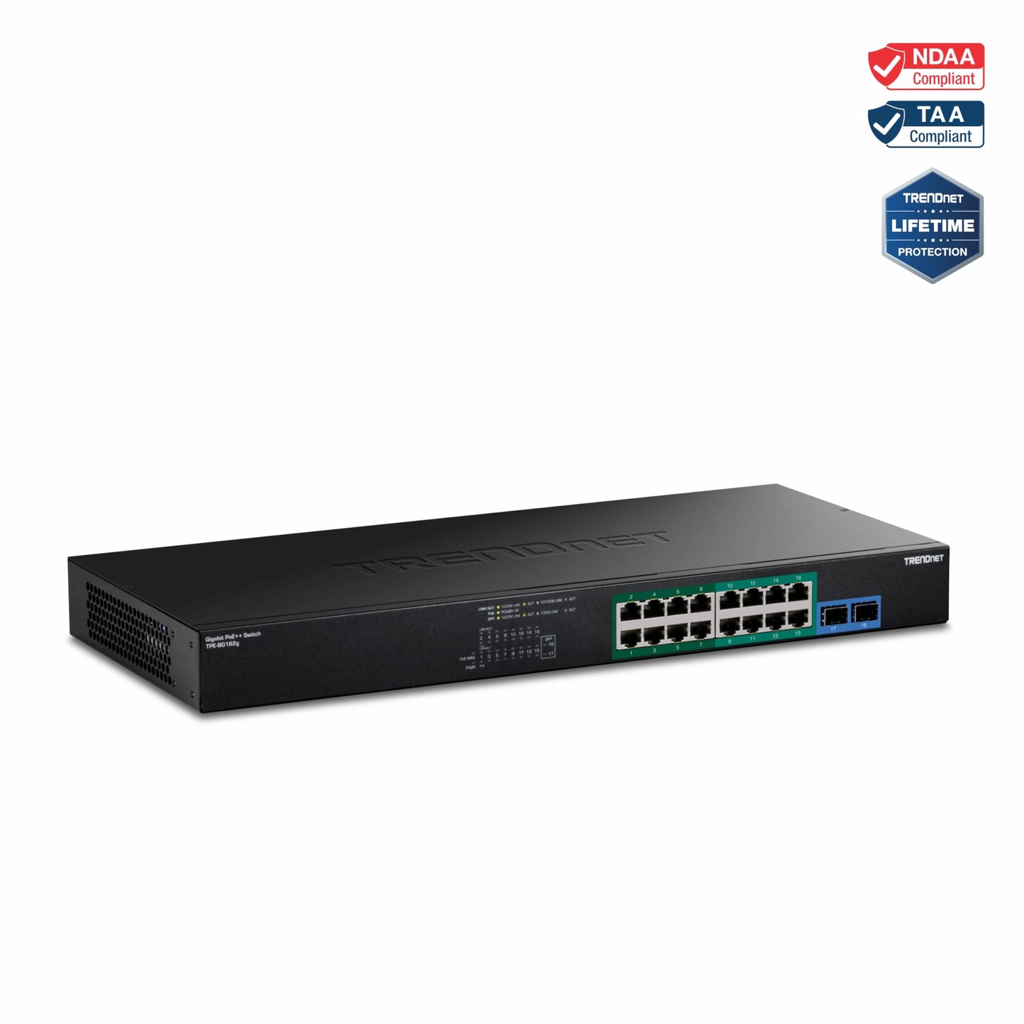 TRENDnet TPE-BG182G 18-Port Gigabit 4PPoE Switch