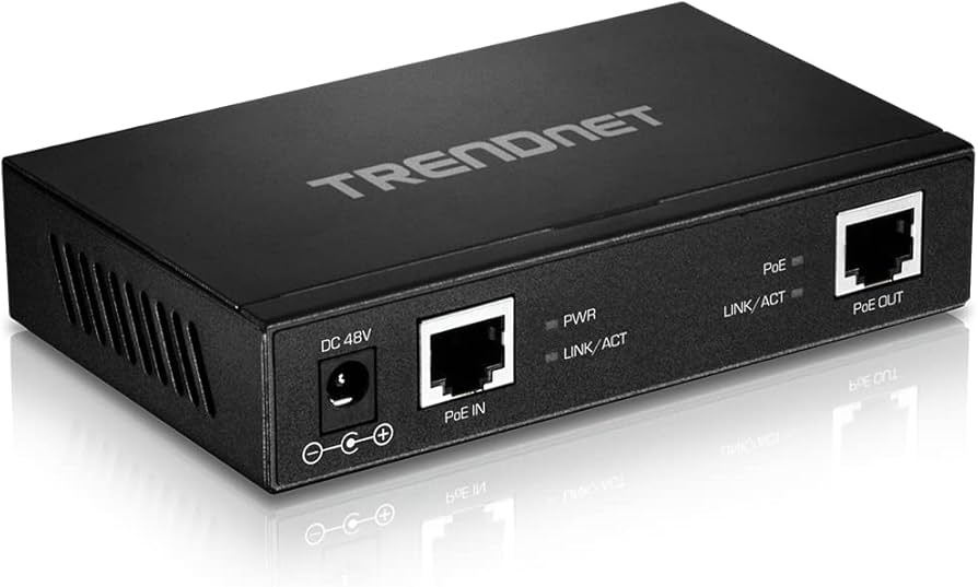 Répéteur/amplificateur Gigabit PoE+ TRENDnet TPE-E110
