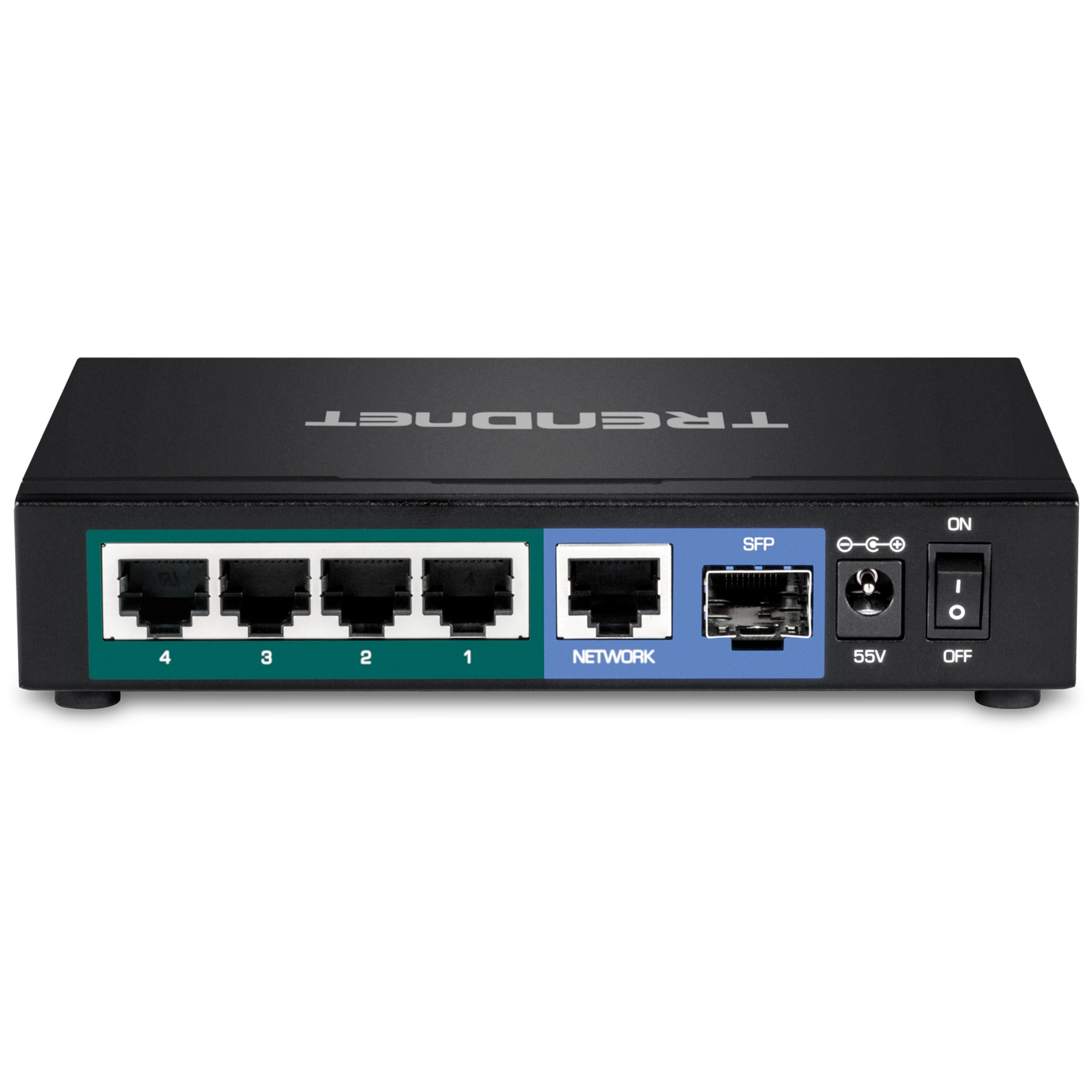 Commutateur Gigabit PoE+ 6 ports TRENDnet TPE-TG611, alimentation PoE 65 W