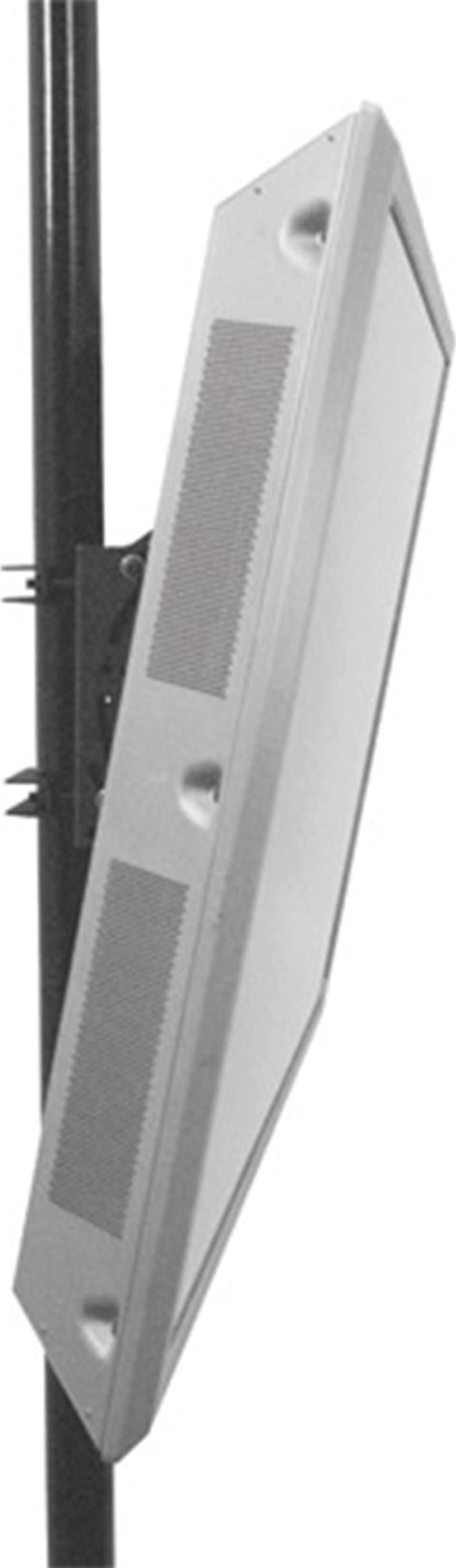 Support de poteau à inclinaison réglable CHIEF TPM2000B, noir