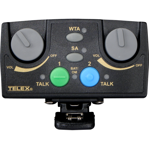 BOSCH TR-80N A3 R4 US UHF Beltpack, 2CH, Band A3, 4F Headset