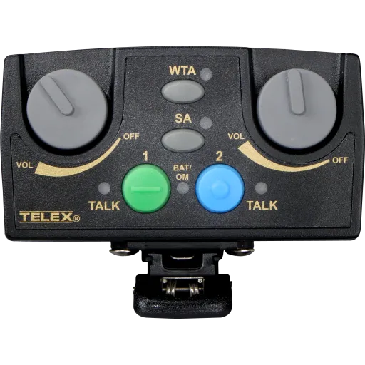 BOSCH TR-82N C3 R5 US UHF Beltpack, 2CH, Band C3, 5F Headset