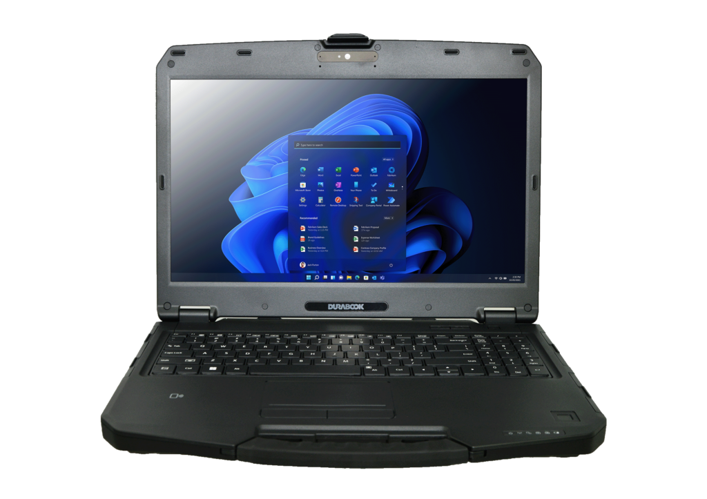 Durabook S15 Rugged Laptop, 15.6" FHD, i5-1235U, 8GB RAM, 256GB SSD, Win 11 Pro