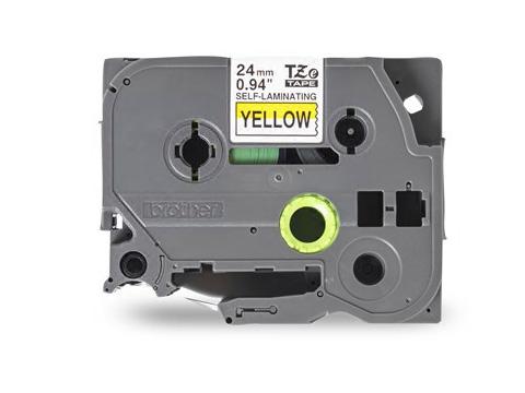 Designed for durability and clear identification, the Brother TZe-SL651 features black text on a bright yellow self-laminating label. With dimensions of 0.94 inches by 26.2 feet, this label offers a printable height of 0.37 inches and is ideal for professional labeling tasks. Built to meet TAA compliance and manufactured in Japan, it consistently delivers high-performance labeling solutions.