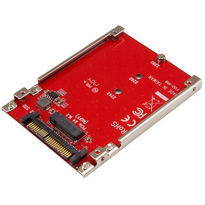 STARTECH U2M2E125 M.2 to U.2 (SFF-8639) NVMe SSD Adapter