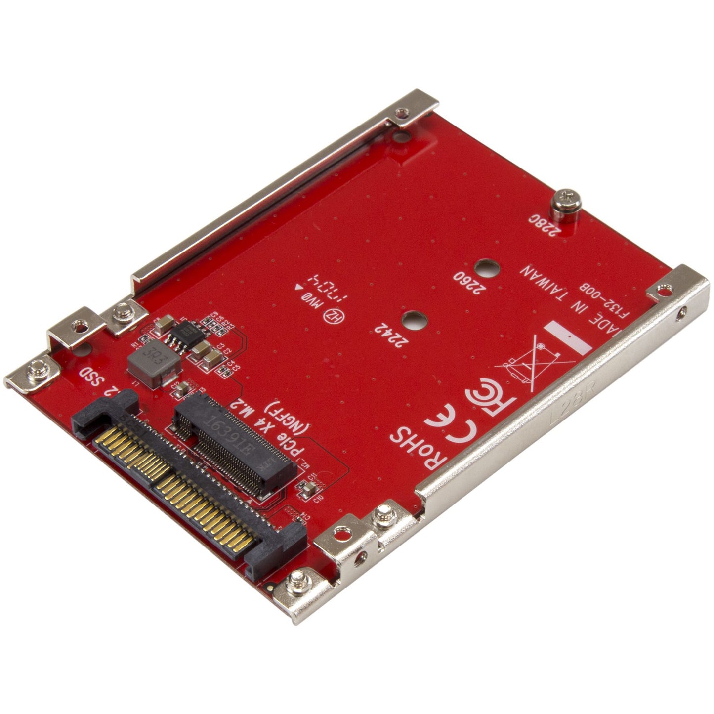 STARTECH U2M2E125 M.2 to U.2 (SFF-8639) NVMe SSD Adapter