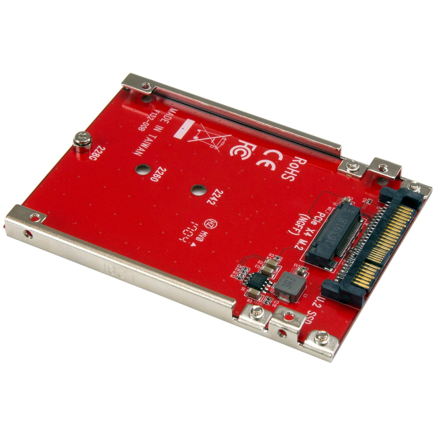STARTECH U2M2E125 M.2 to U.2 (SFF-8639) NVMe SSD Adapter