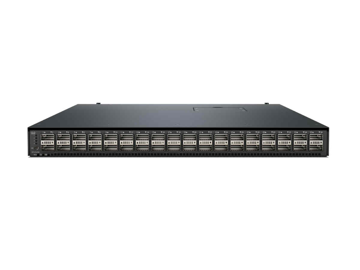 The Cisco Fabric Interconnect 6536 for IMM provides advanced wired networking in a compact 1RU form factor. With a quad-core CPU, 32 GB of system memory, and support for jumbo frames up to 9216 bytes, it's designed for performance-demanding environments. Layer 2 functionality and IEEE 802.3ad compliance ensure reliable, standards-based network management.