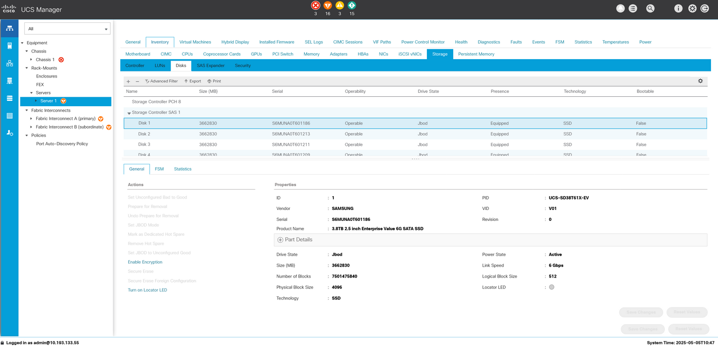 Cisco 1.6TB 2.5in U.2 Intel P5600 NVMe SSD UCSX-NVMEI4-I1600