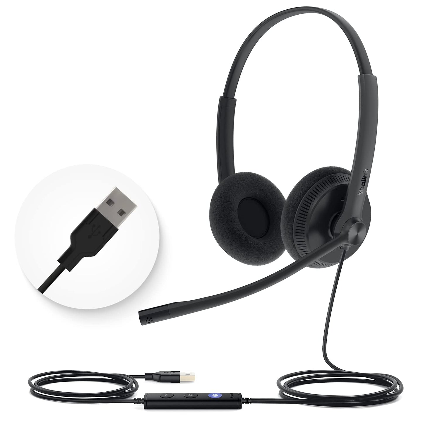 Casque USB YEALINK UH34 Dual UC avec micro antibruit