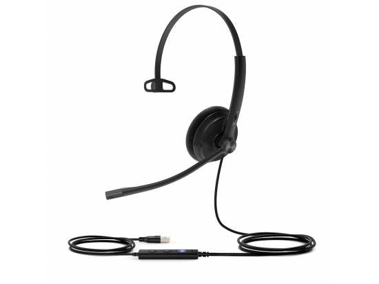 Casque filaire USB Yealink UH34 Mono UC avec micro antibruit