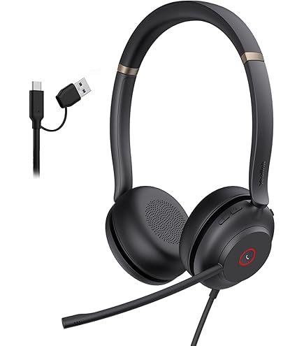 Casque filaire USB-C Yealink UH37 Mono Teams avec micro antibruit