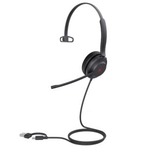 Casque filaire YEALINK UH37 Mono UC USB-C, antibruit, USB-C