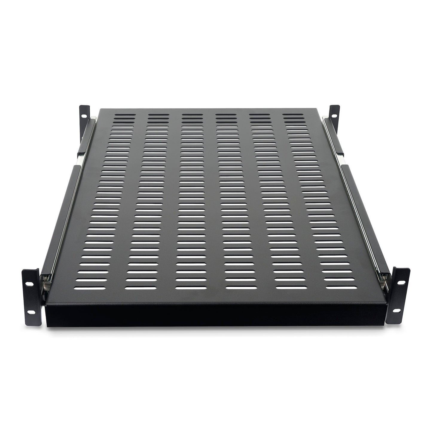 Étagère coulissante ventilée StarTech 2U, profondeur 61 cm, acier, charge 22,7 kg
