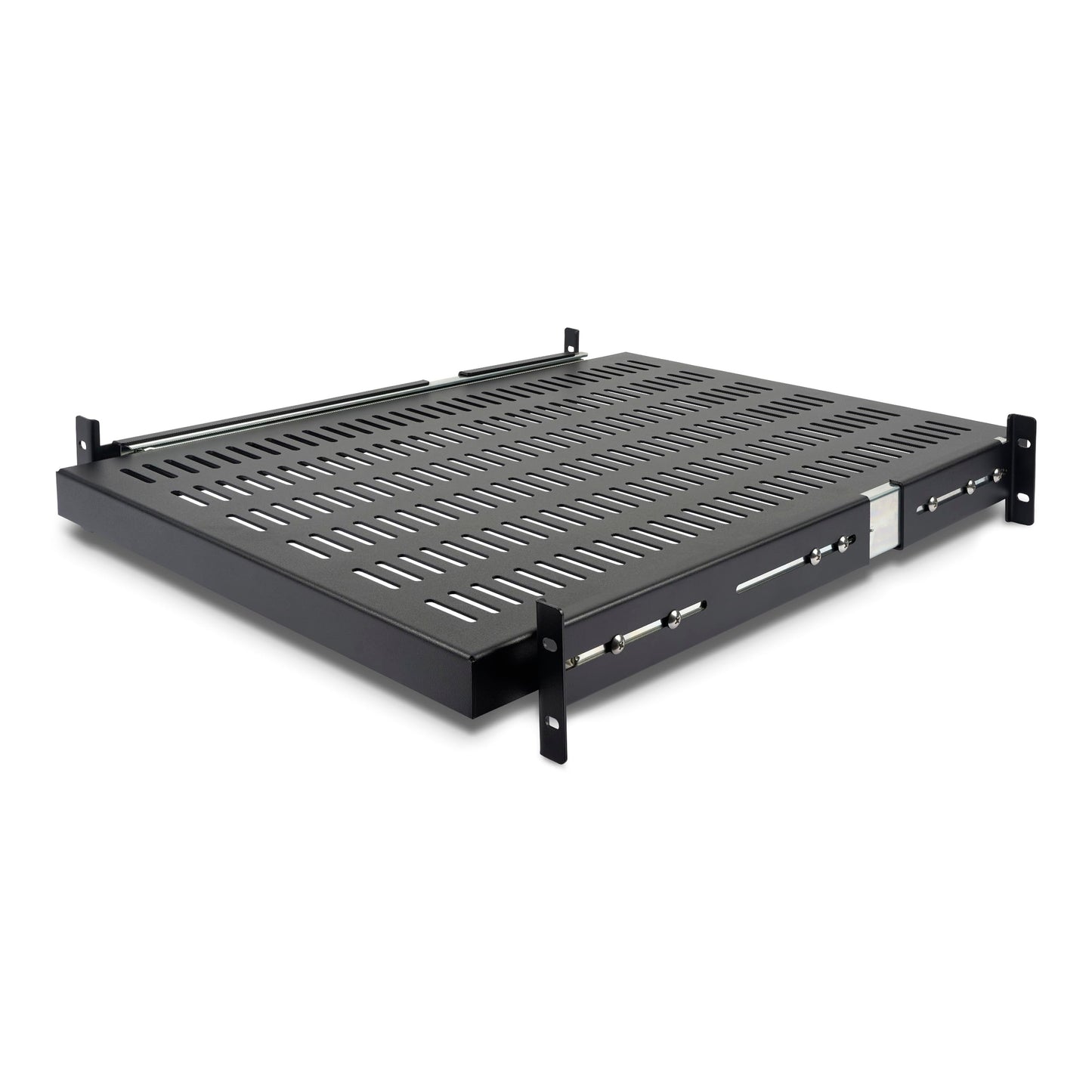 Étagère coulissante ventilée StarTech 2U, profondeur 61 cm, acier, charge 22,7 kg