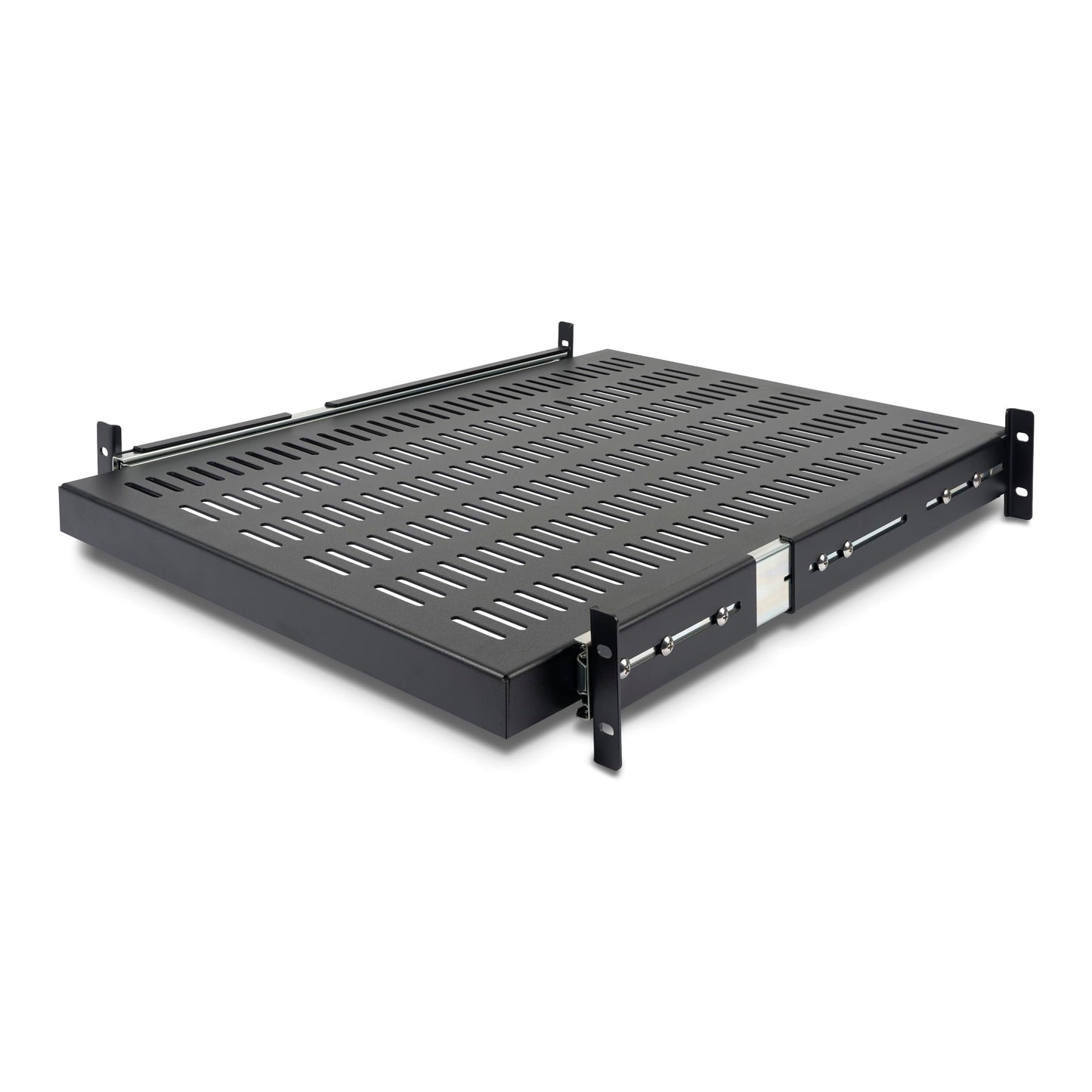 Étagère coulissante ventilée StarTech 2U, profondeur 61 cm, acier, charge 22,7 kg