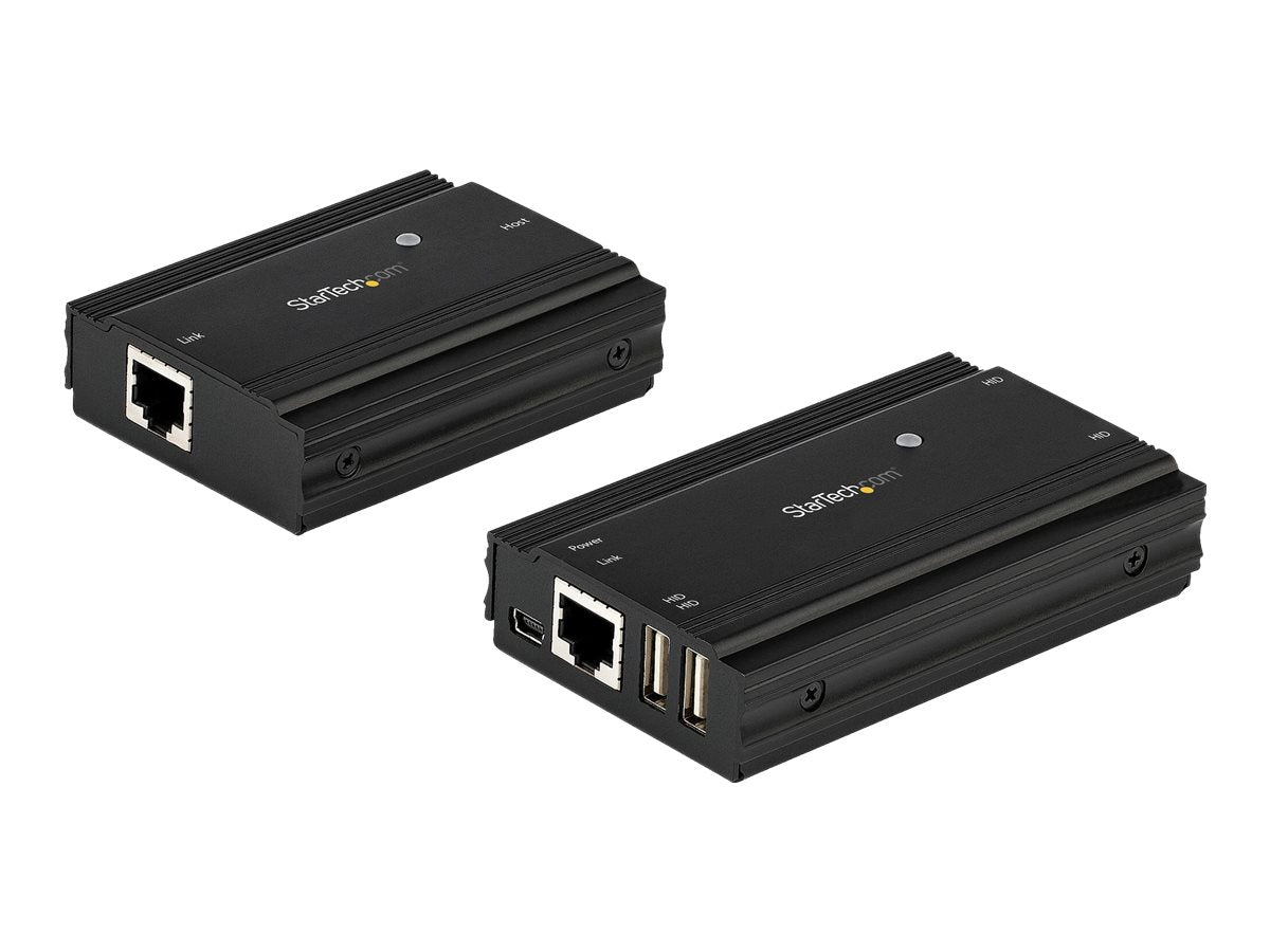 StarTech Hub d'extension USB 2.0 à 4 ports sur CAT5/6 - USB2004EXT100