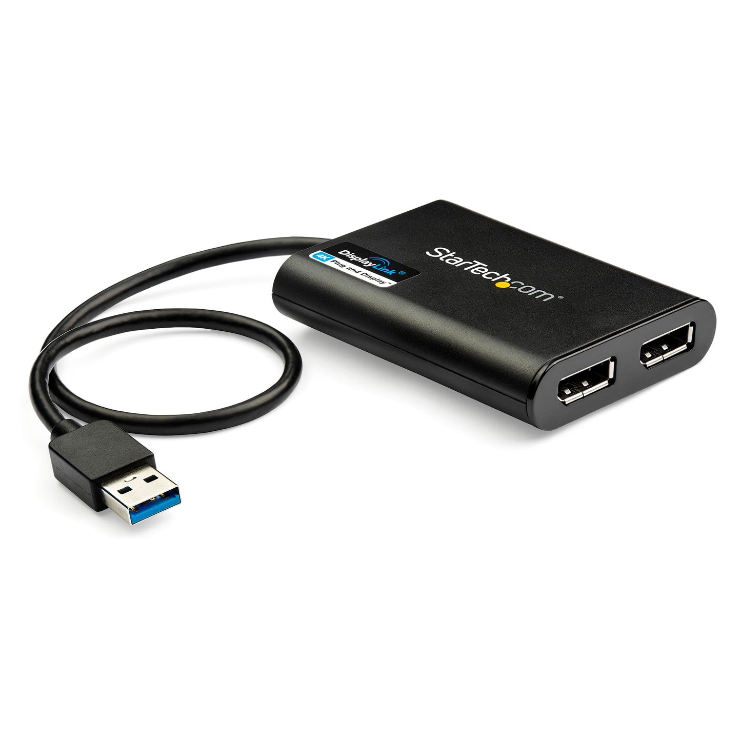 StarTech USB to DisplayPort Adapter - 4K, USB 3.0, Mac/PC Compatible