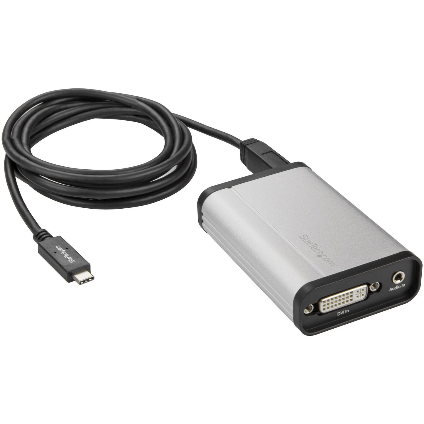Périphérique de capture vidéo StarTech DVI vers USB-C – 1080p, compatible DirectShow