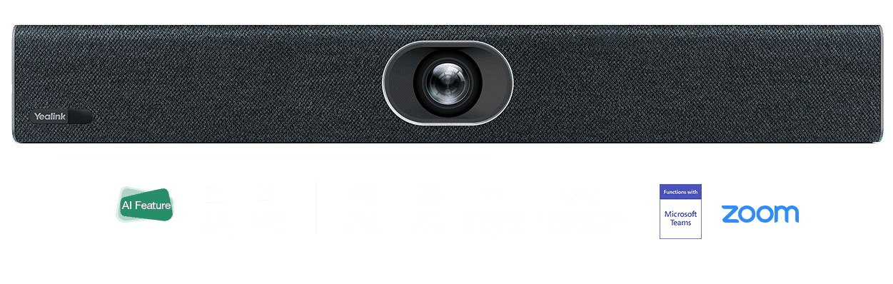 Barre vidéo USB tout-en-un Yealink UVC40 pour petites pièces