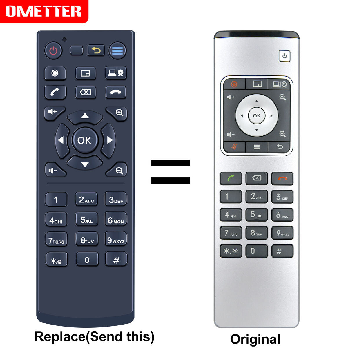 YEALINK VCR11 Remote for MeetingBar A10/A20/A30, 2-Year Warranty