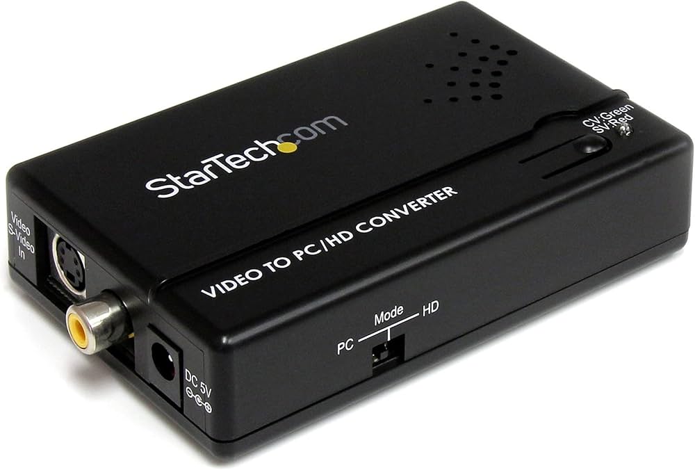 StarTech Composite & S-Video to VGA Video Converter - VID2VGATV2