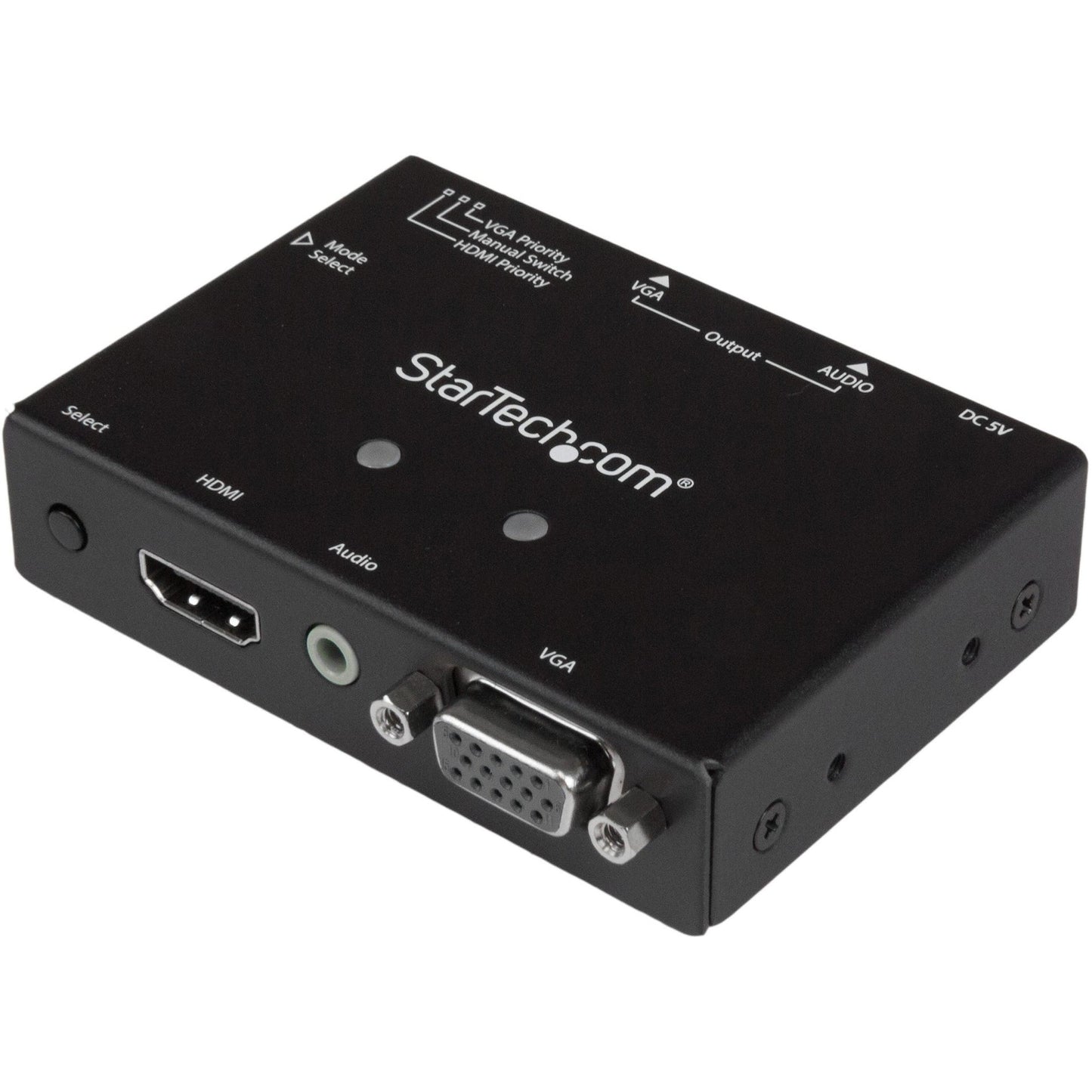 StarTech VS221HD2VGA 2x1 VGA + HDMI to VGA Converter Switch