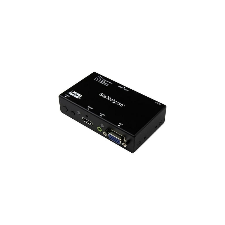 StarTech 2x1 HDMI + VGA to HDMI Converter Switch, VS221VGA2HD