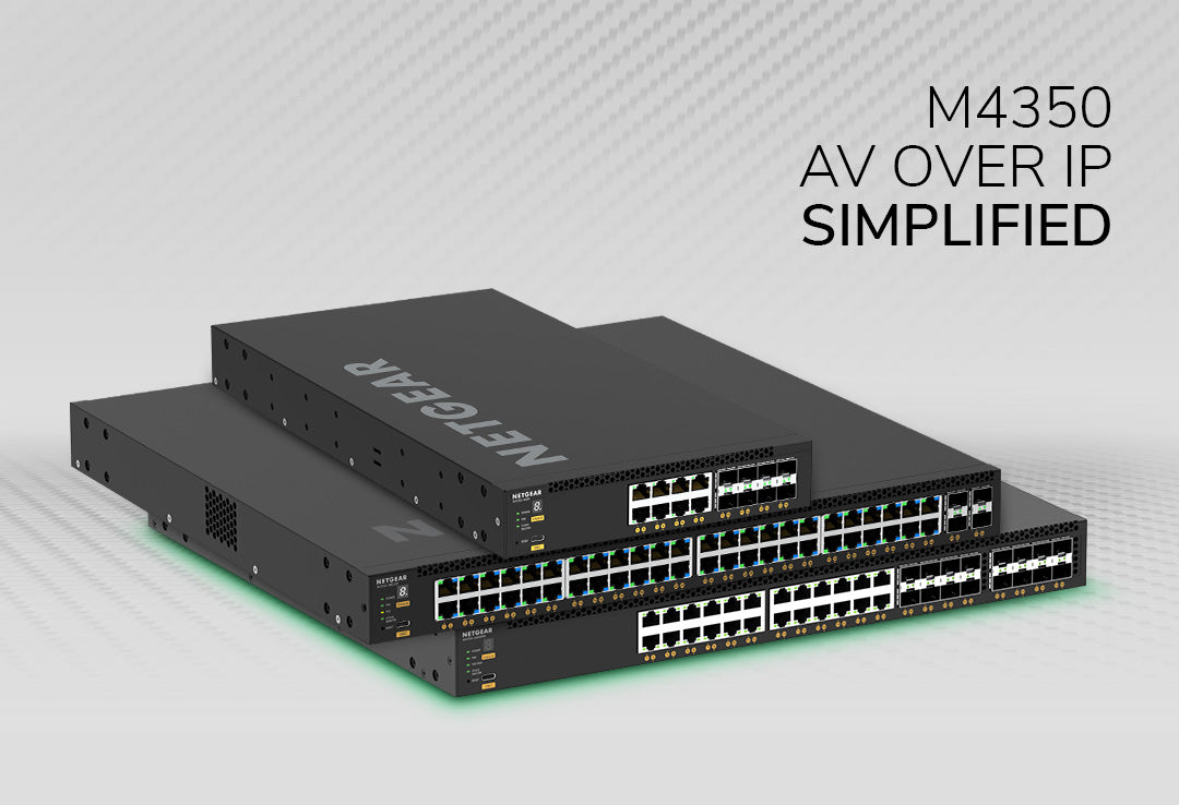 Switch administrable NETGEAR M4350-16V4C, VSM4320C-TAANES, 20 ports, conforme TAA