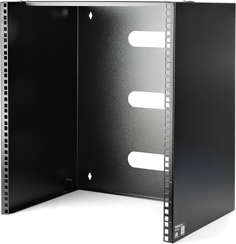 STARTECH WALLMNT12 12U 19in Wall Mount Network Rack, 14in Deep