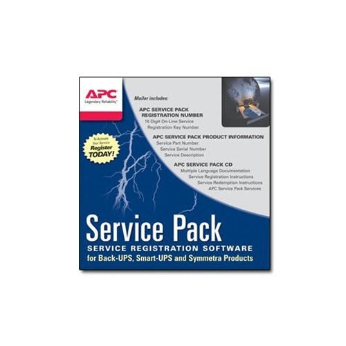 Extension de garantie d'un an pour les accessoires du pack de service APC
