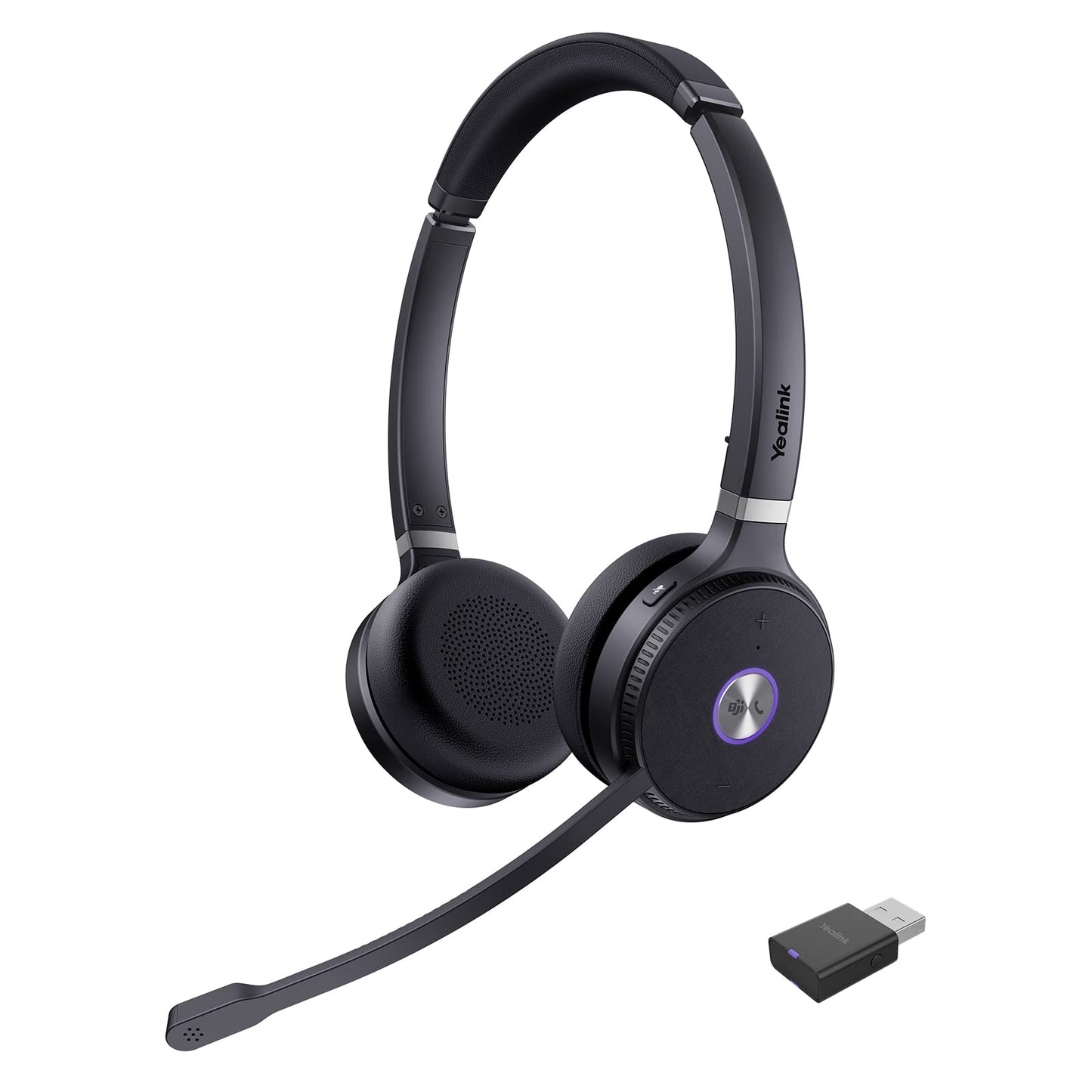 Casque sans fil YEALINK WH62-MONO-TEAMS, mono, compatible Teams