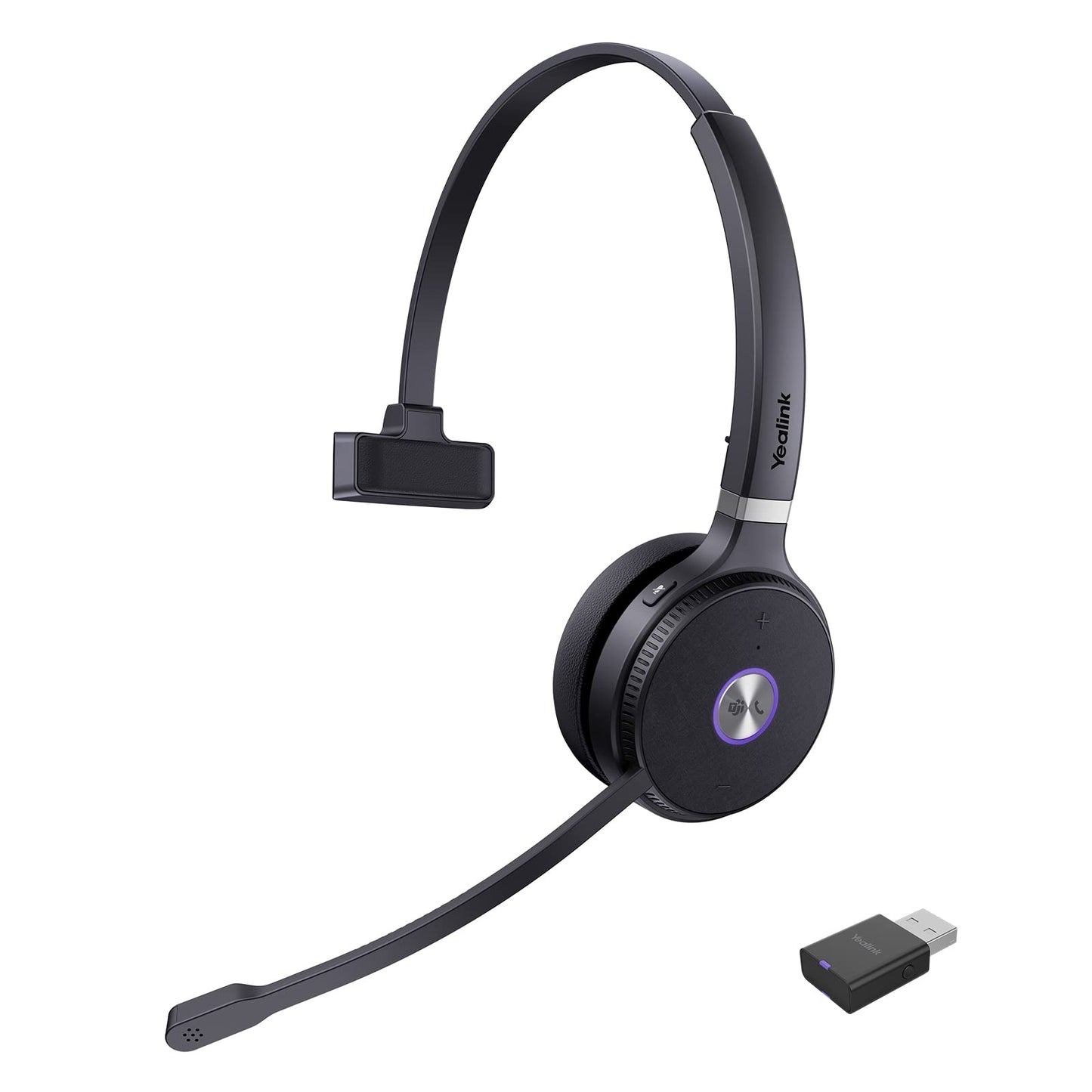 Casque sans fil YEALINK WH62-MONO-TEAMS, mono, compatible Teams