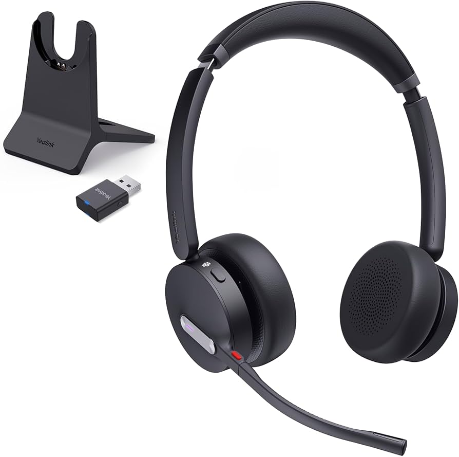 Casque stéréo sans fil YEALINK WH64 DUAL UC